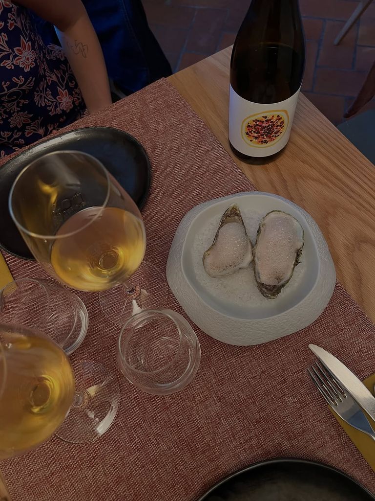 La pareja ha degustado una deliciosa cena