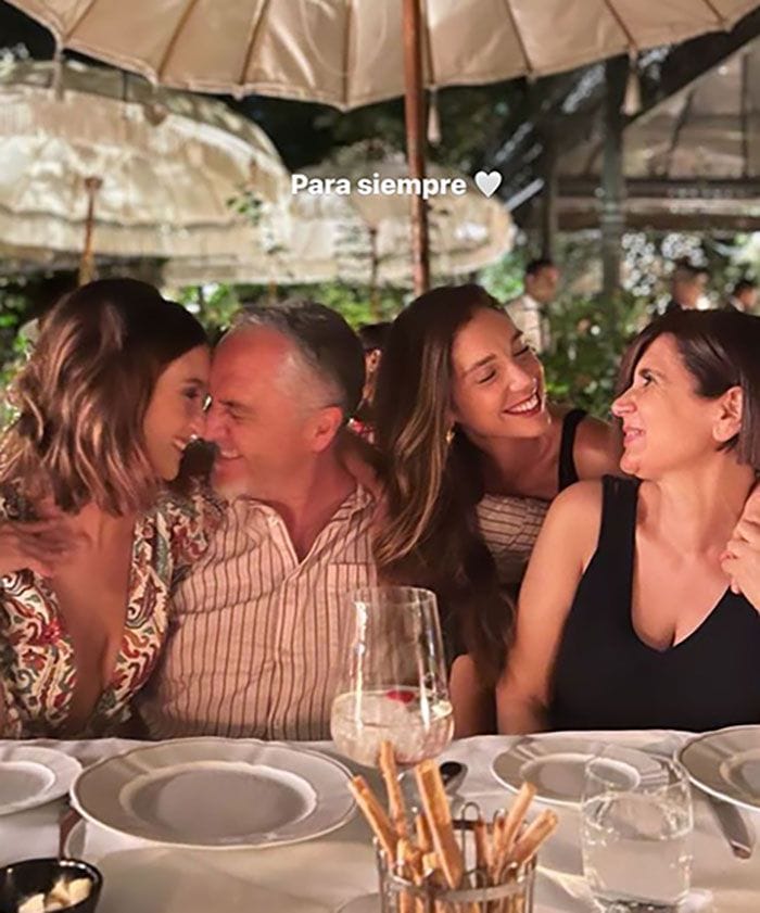 María Pedraza, a su padre fallecido: 'Te echamos mucho de menos'