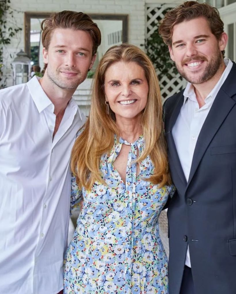 Maria Shriver ha presumido orgullosa de sus hijos Patrick y Christopher Schwarzenegger con motivo del Día Nacional de los Hijos en Estados Unidos