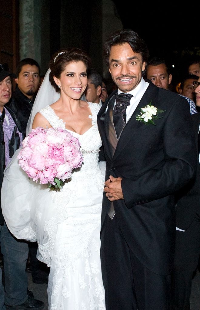 Alessandra Rosaldo y Eugenio Derbez se casaron un 7 de julio de 2012.