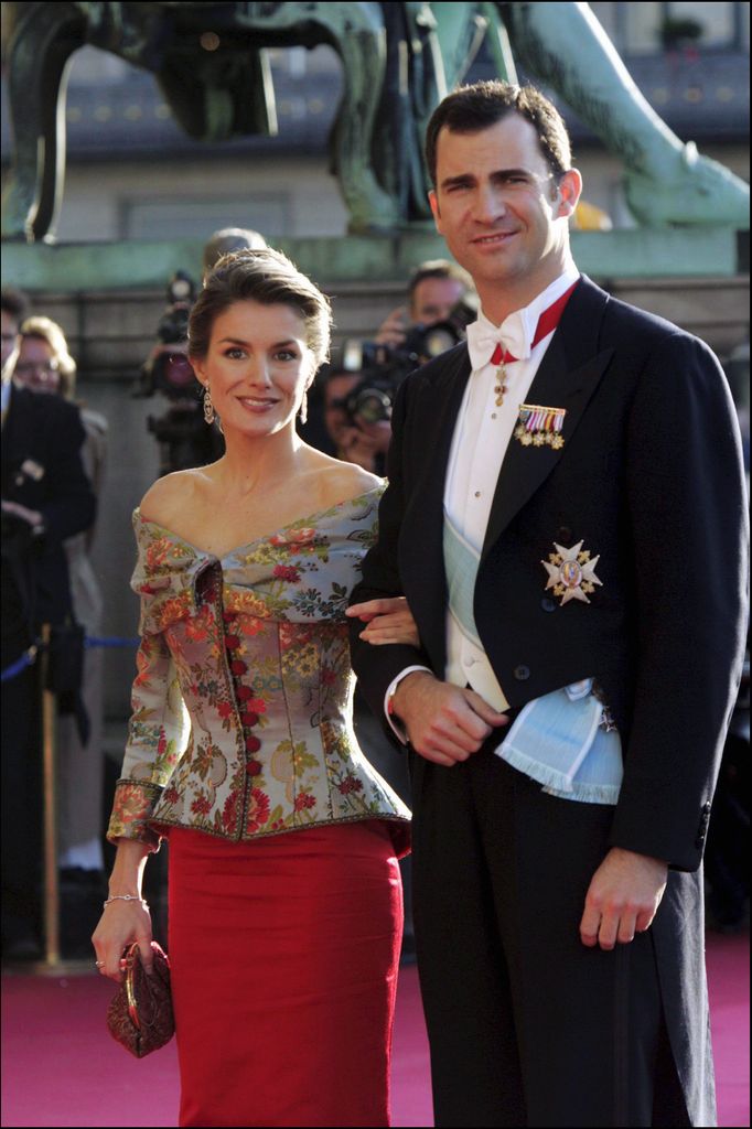 Doña Letizia lució esta pulsera en 2004, en la pre-boda de los ahora reyes Federico y Mary de Dinamarca