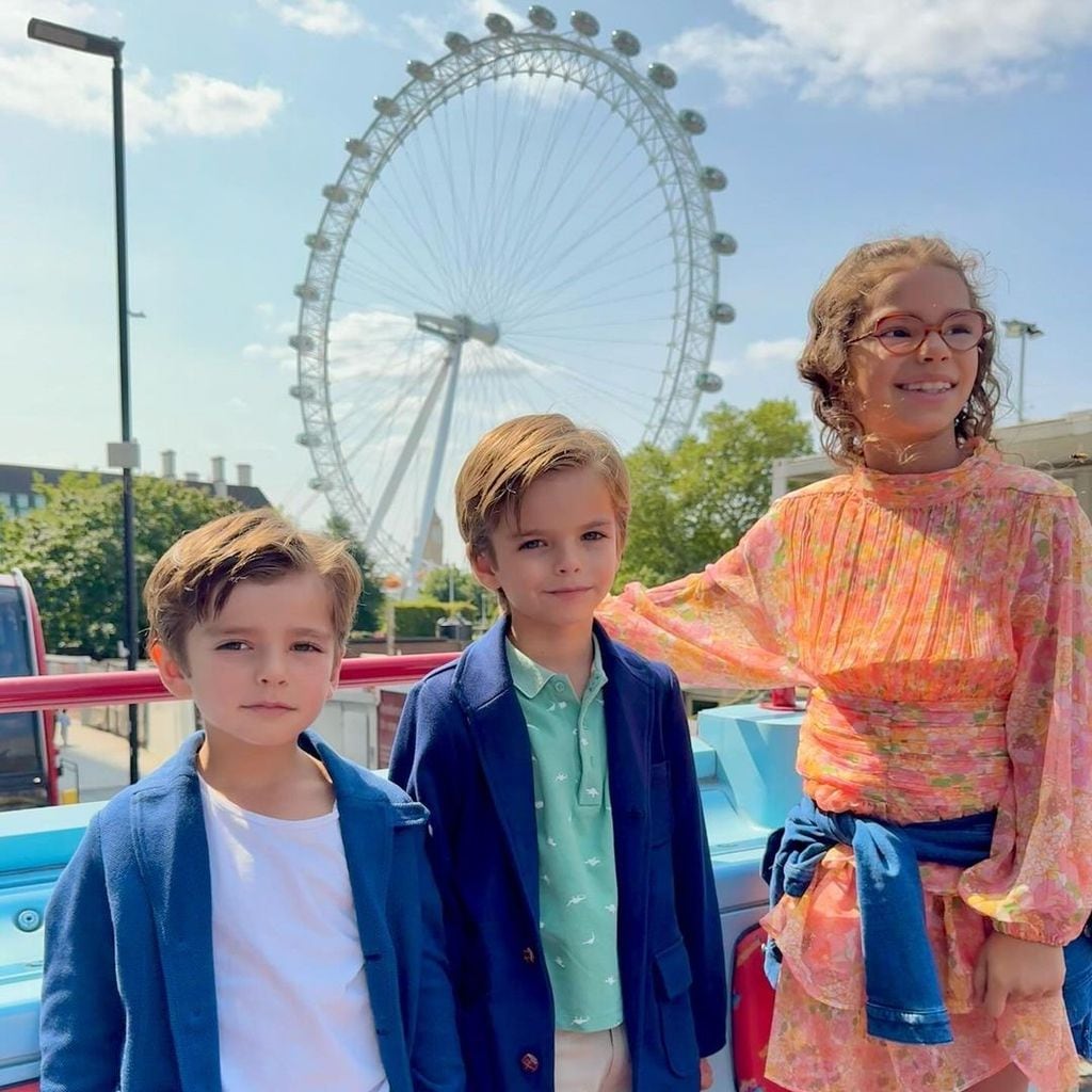 Los más divertidos han sido sus tres hijos, Amaïa, Bastien y Killian