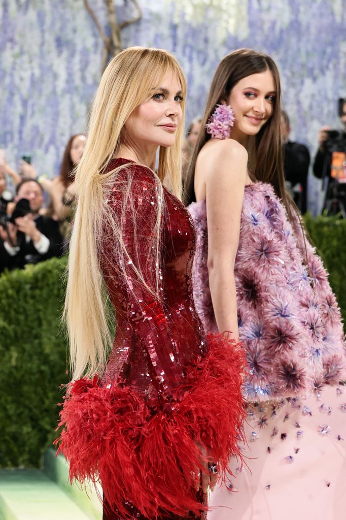 Nicole Kidman con su hija Sunday Rose en la Met Gala 2026