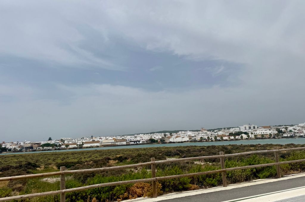 Panorámica del pueblo de Barbate, Cádiz