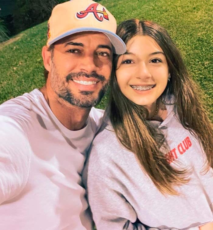 William Levy y su hija Kailey