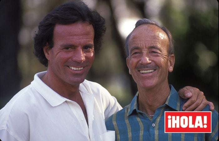 Julio Iglesias con su padre
