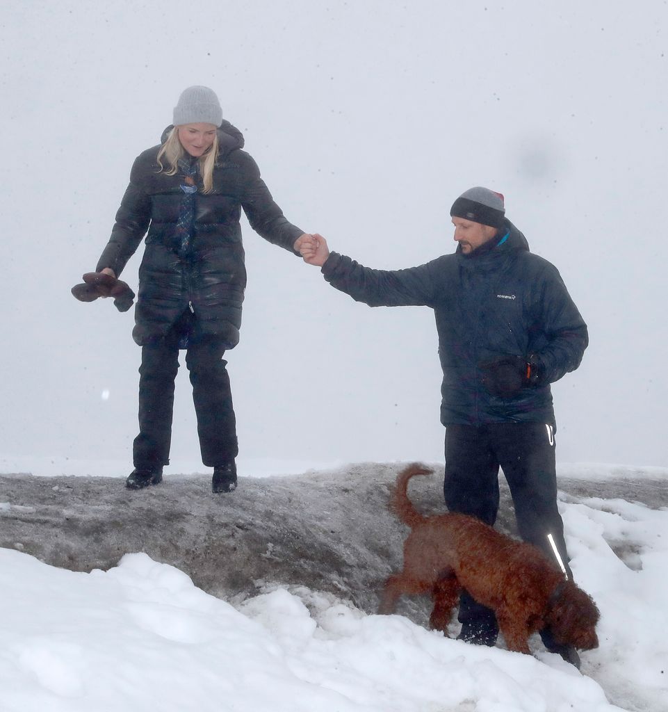 Haakon y Mette-Marit de Noruega con motivo de su 20º aniversario de boda