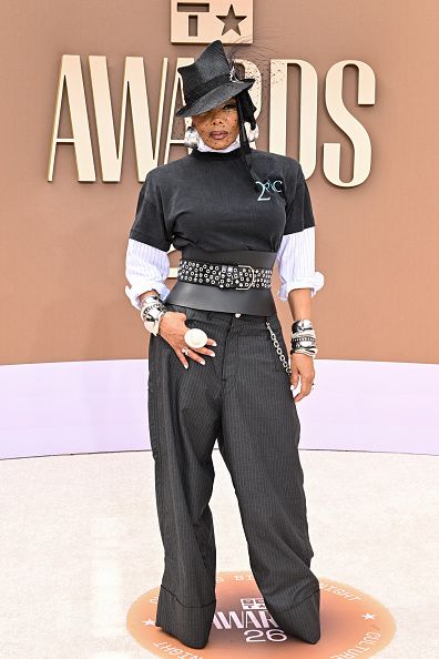 Janet Jackson en los BET Awards 2026, celebrados en el Peacock Theater el 28 de junio de 2026
