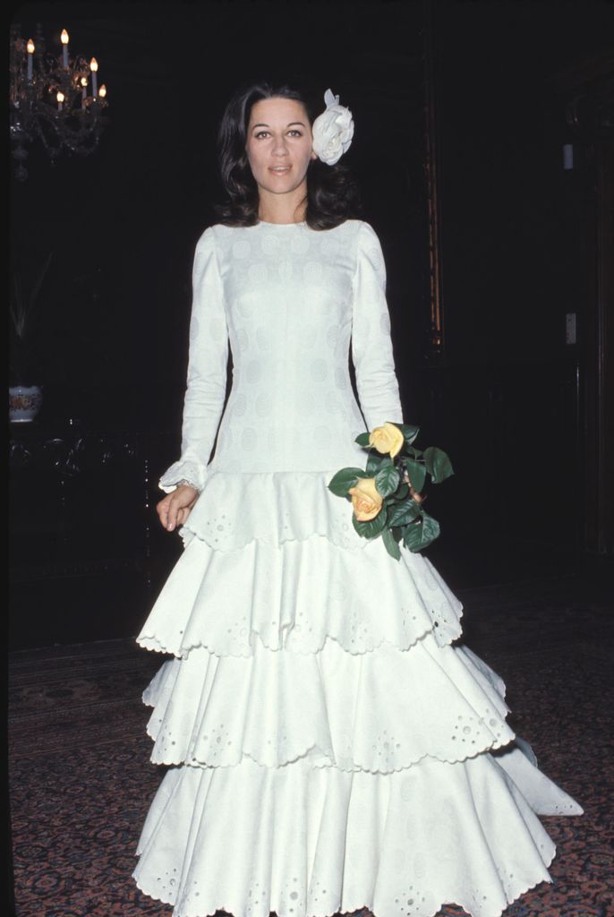 Vestido de novia de Natalia Figueroa inspirado en traje de flamenca