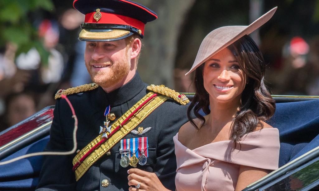 Meghan Markle y el príncipe Harry