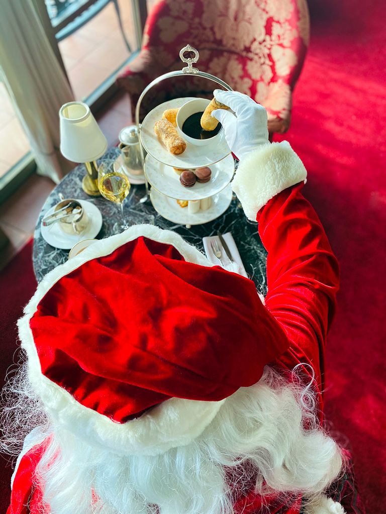 Merienda-Papa-Noel-el-palace-barcelona