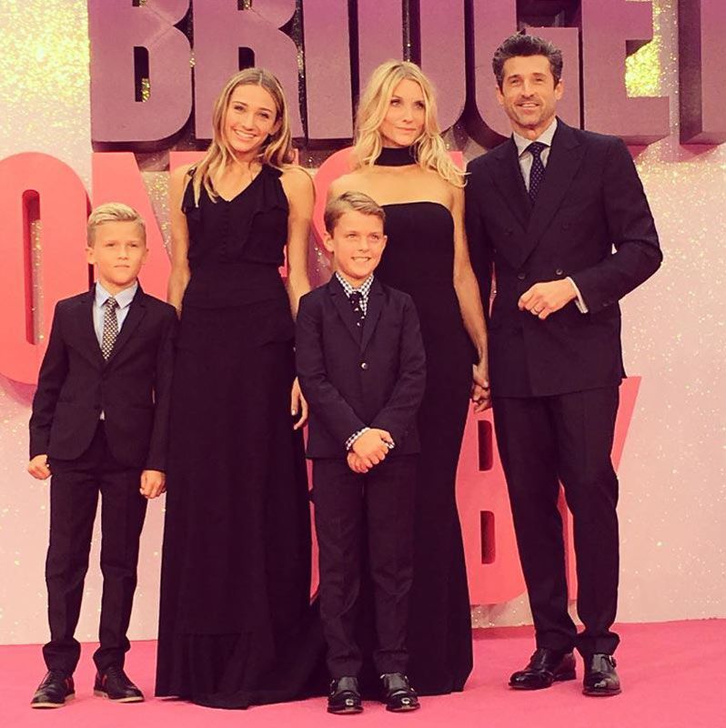 Patrick Dempsey y su familia