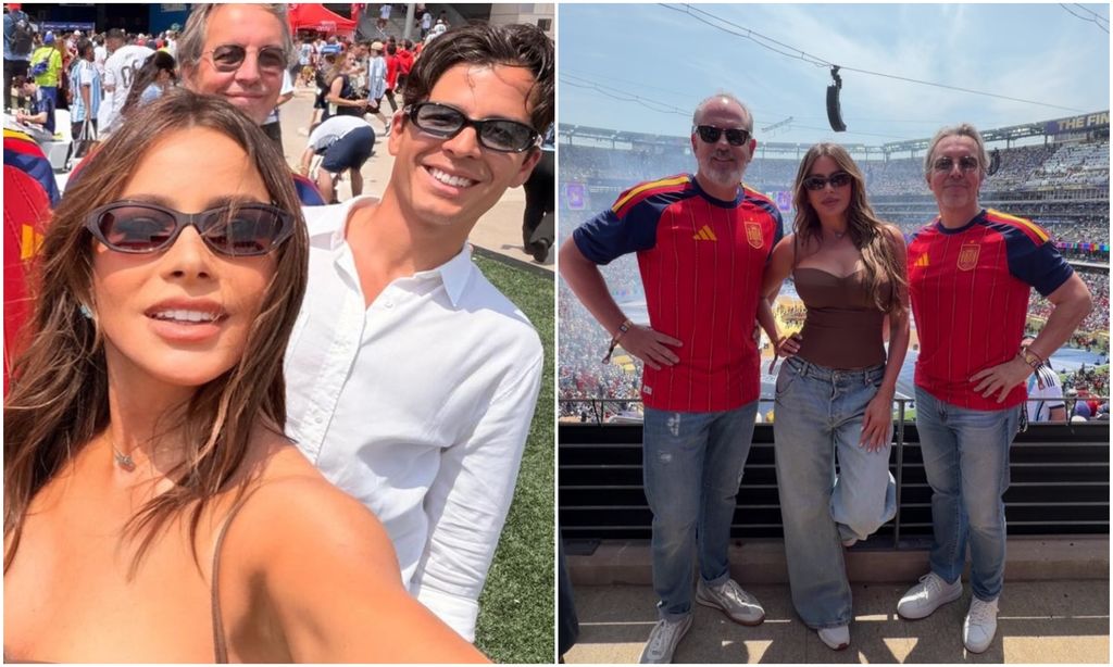 Sofía Vergara mostró su emoción mundialista.