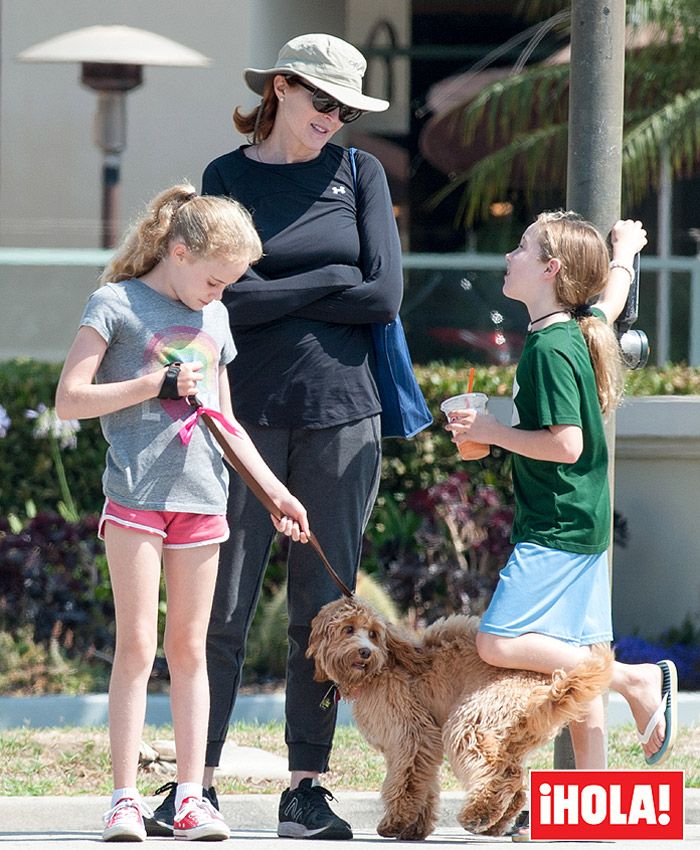 Marcia Cross con sus hijas