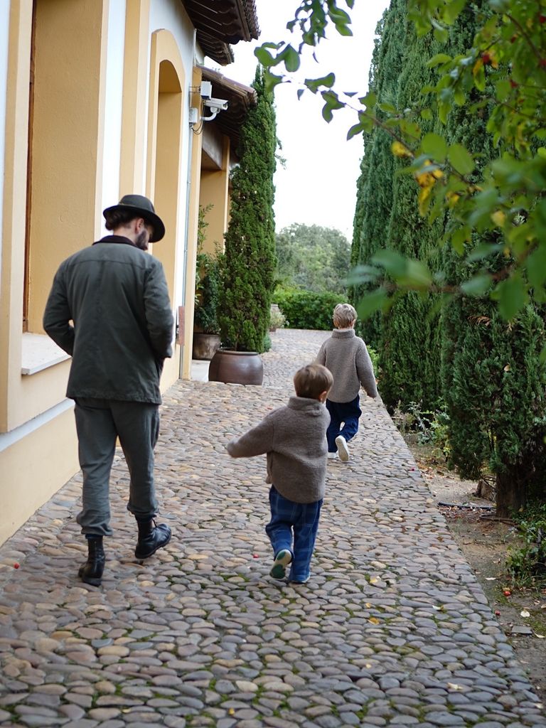 Lulu Figueroa Domecq, de escapada en el campo con sus hijos