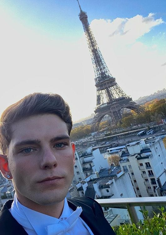 Ignacio de Borbón en París 