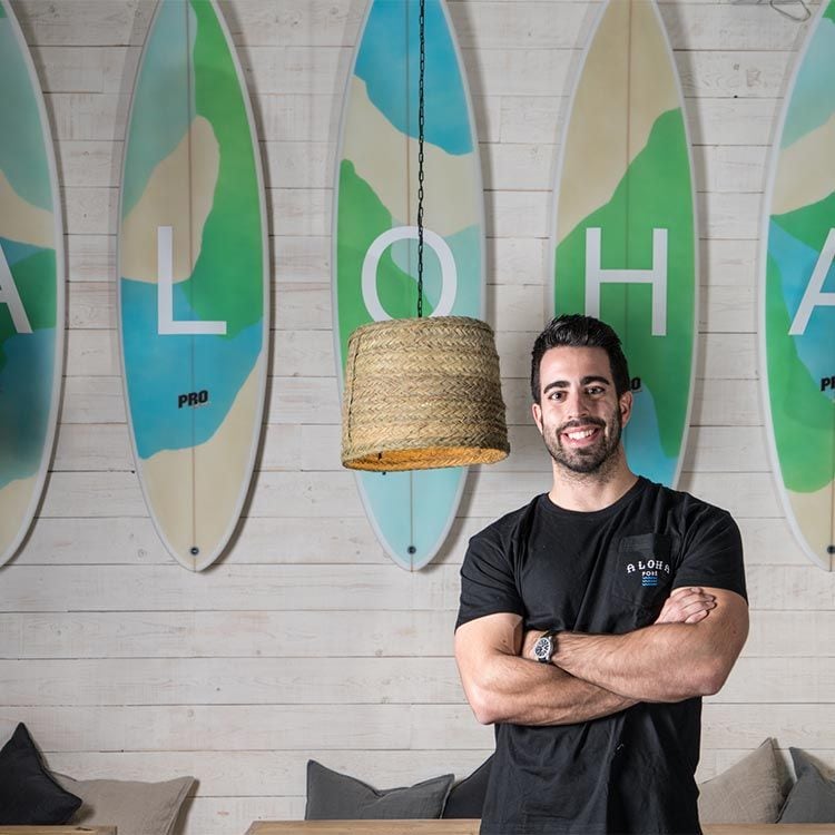 Guillermo Fuente, cofundador Aloha Poké