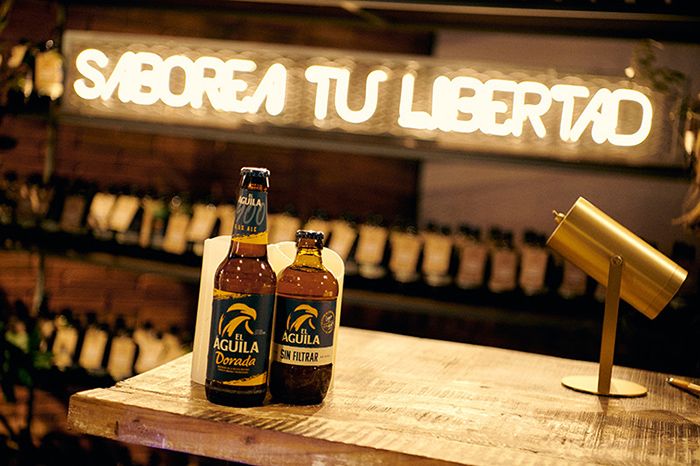 Planes de primavera con cerveza El Águila