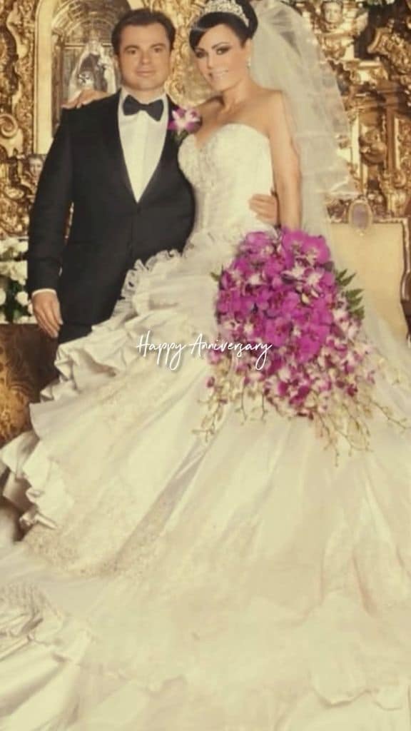 Maribel Guardia celebró feliz su aniversario de bodas 28 junto a Marco Chacón