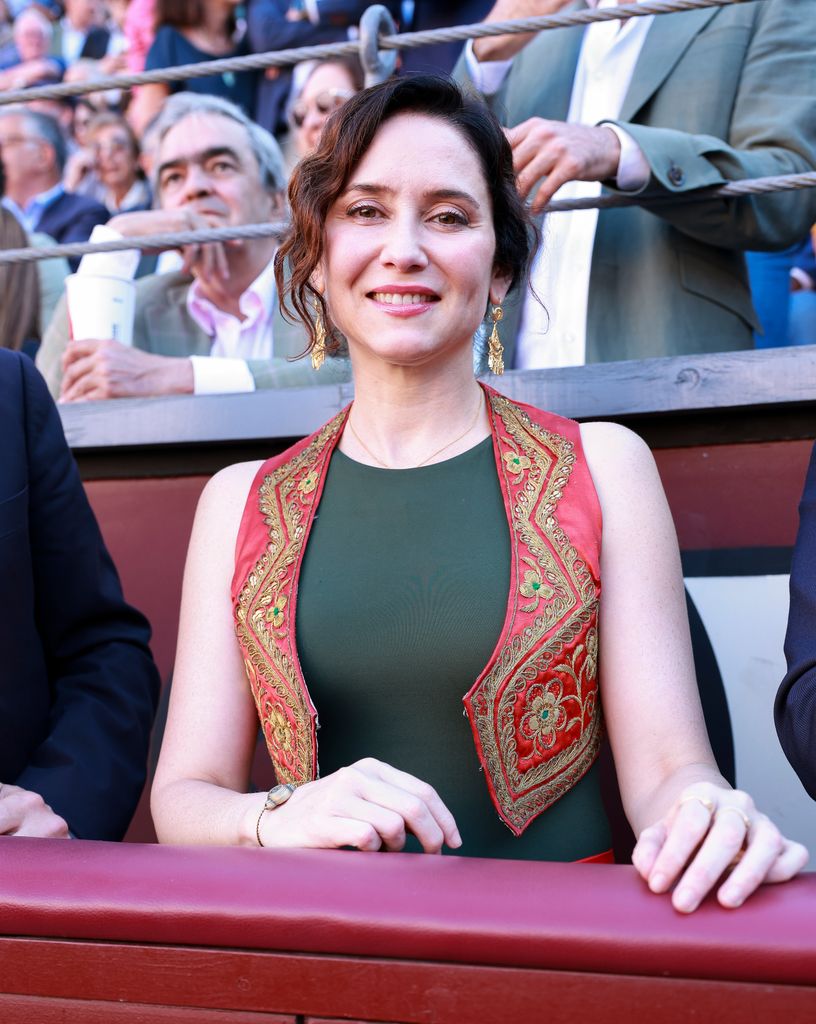 Isabel Díaz Ayuso en la Feria de San Isidro