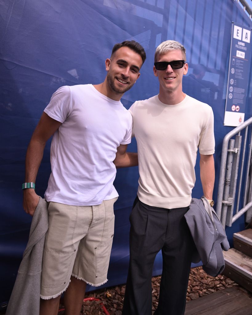 Eric García y Dani Olmo