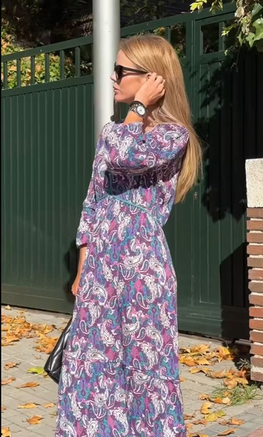 Los tres looks de Amelia Bono con prendas españolas y rebajadas este diciembre