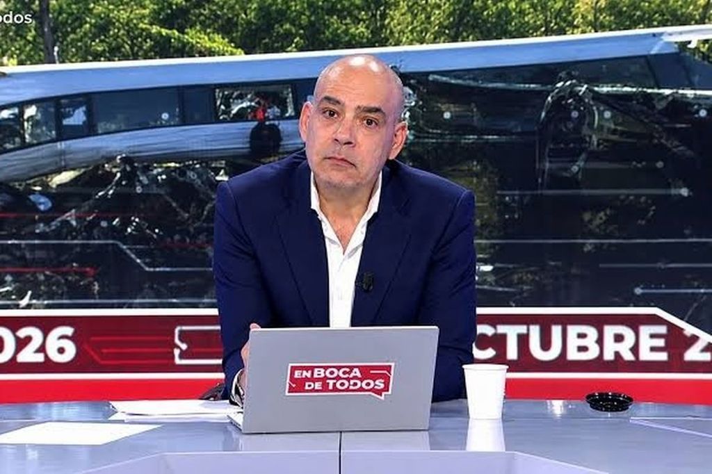 Nacho Abad, durante la emisión de 'En boca de todos' este miércoles, 28 de octubre