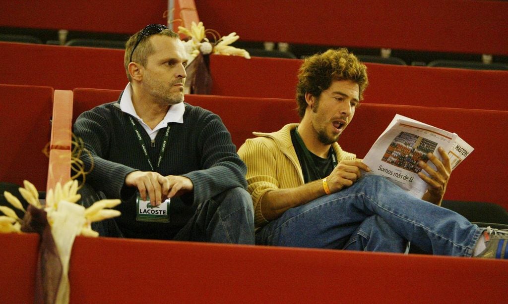 Miguel Bosé y Nacho Palau