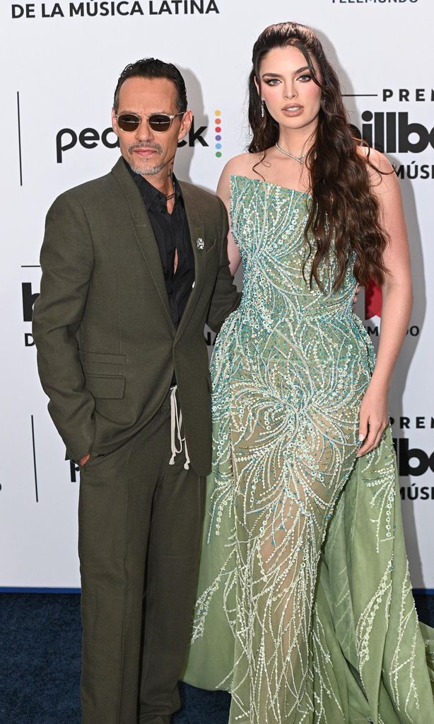 Marc Anthony y Nadia Ferreira