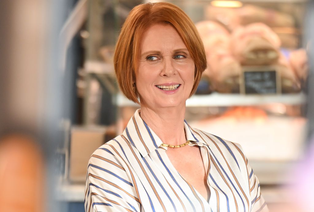  Miranda Hobbes (Cynthia Nixon) se encuentra en plena transformación personal.