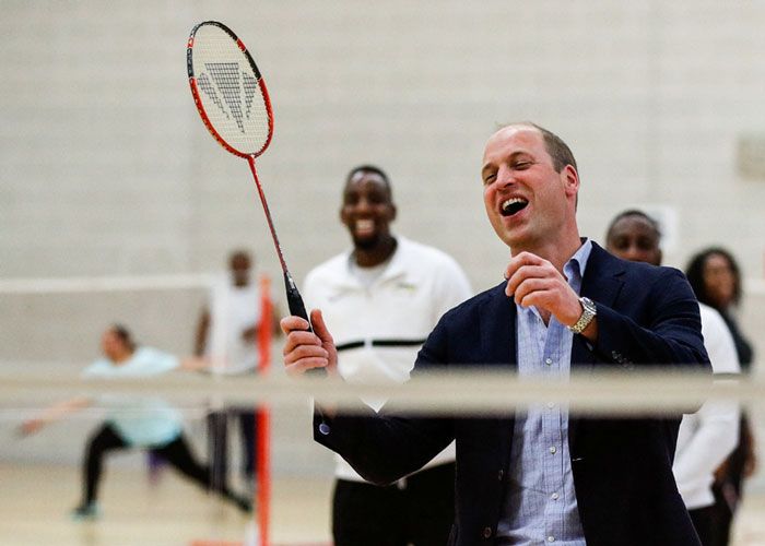 Duque de Cambridge bádminton