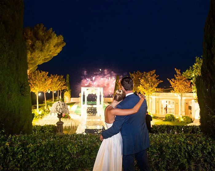 El banquete de boda de Thibaut Courtois y Mishel Gerzig