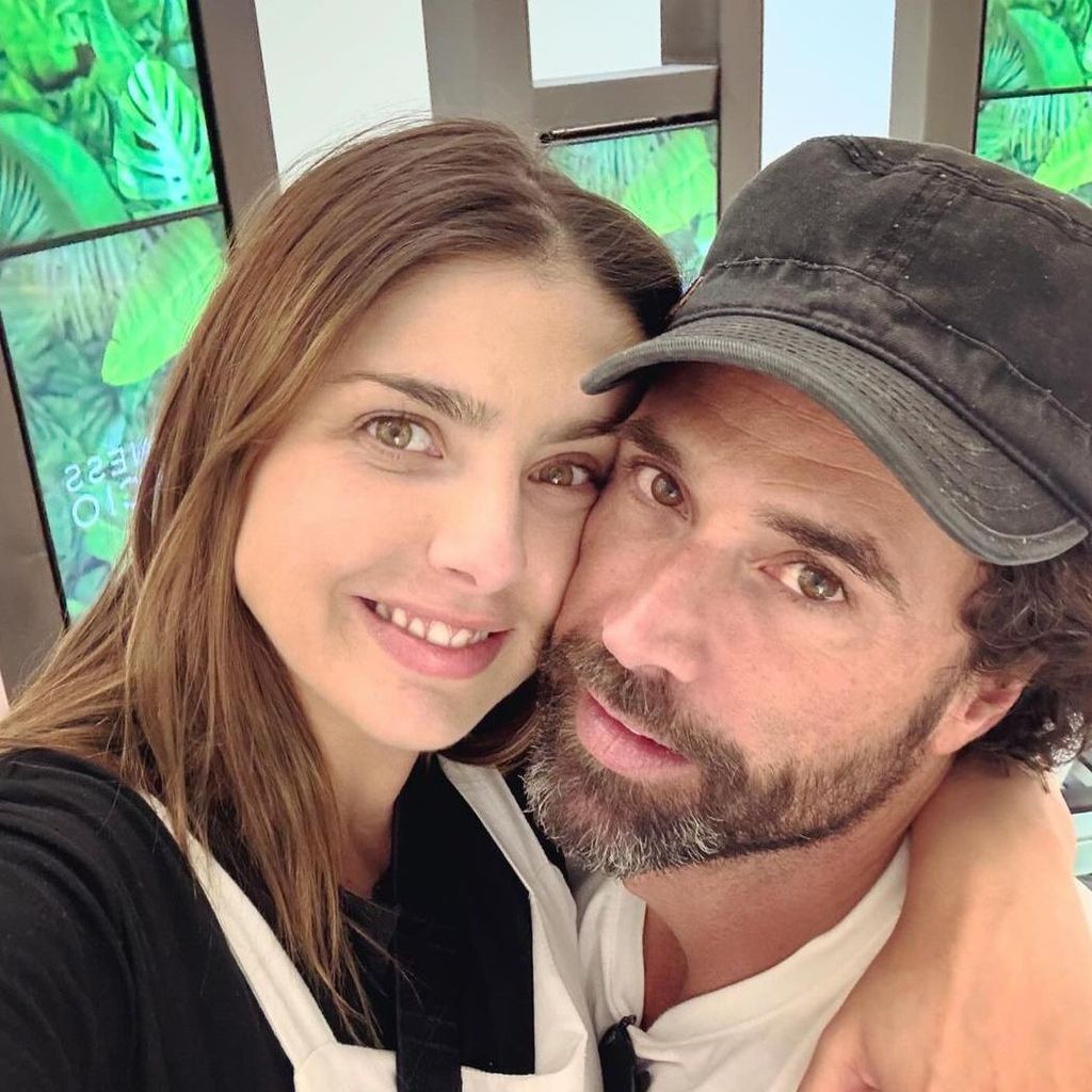 Michelle Renaud y Matías Novoa