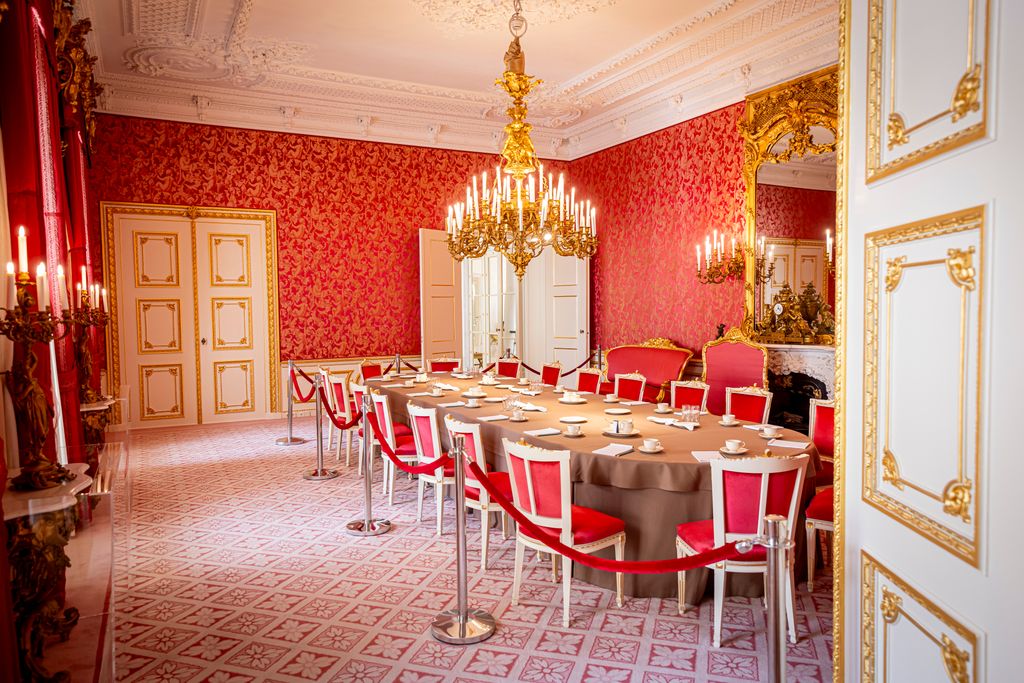 La Sala Putti del Palacio de Noordeinde