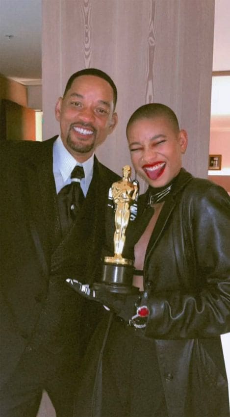 Will Smith con su hija Willow