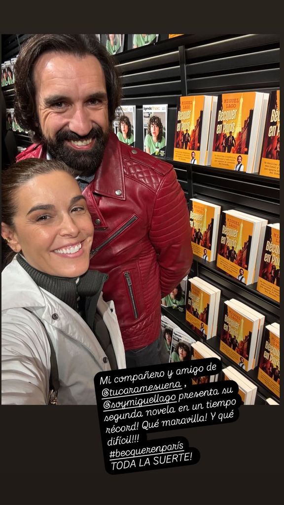 Raquel Sánchez Silva no se perdió la presentación de 'Bécquer en París'