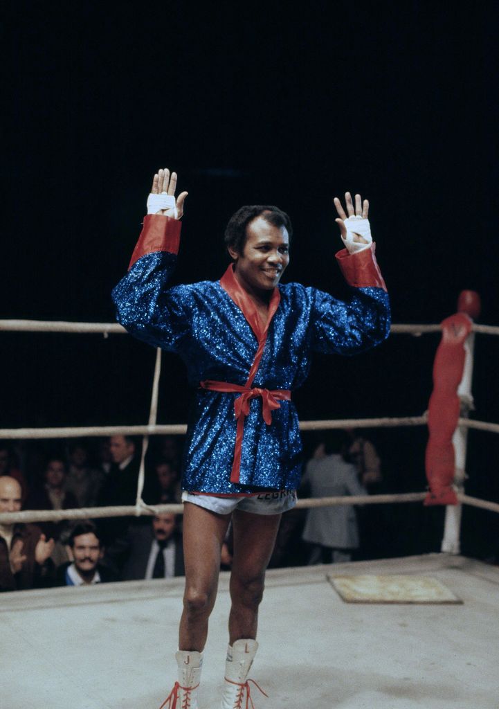 José Legrá en el ring en 1991