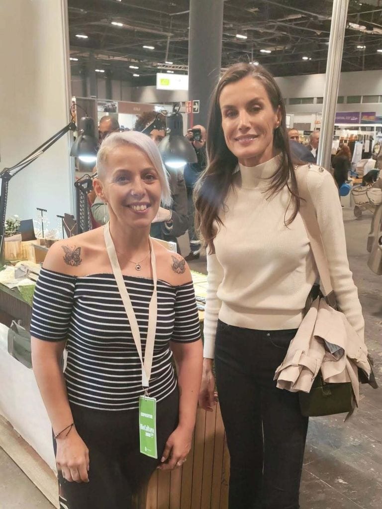 La Reina con la dueña de TicSilver