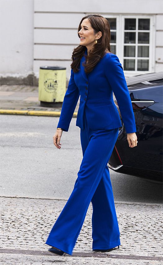 Mary de Dinamarca a su llegada