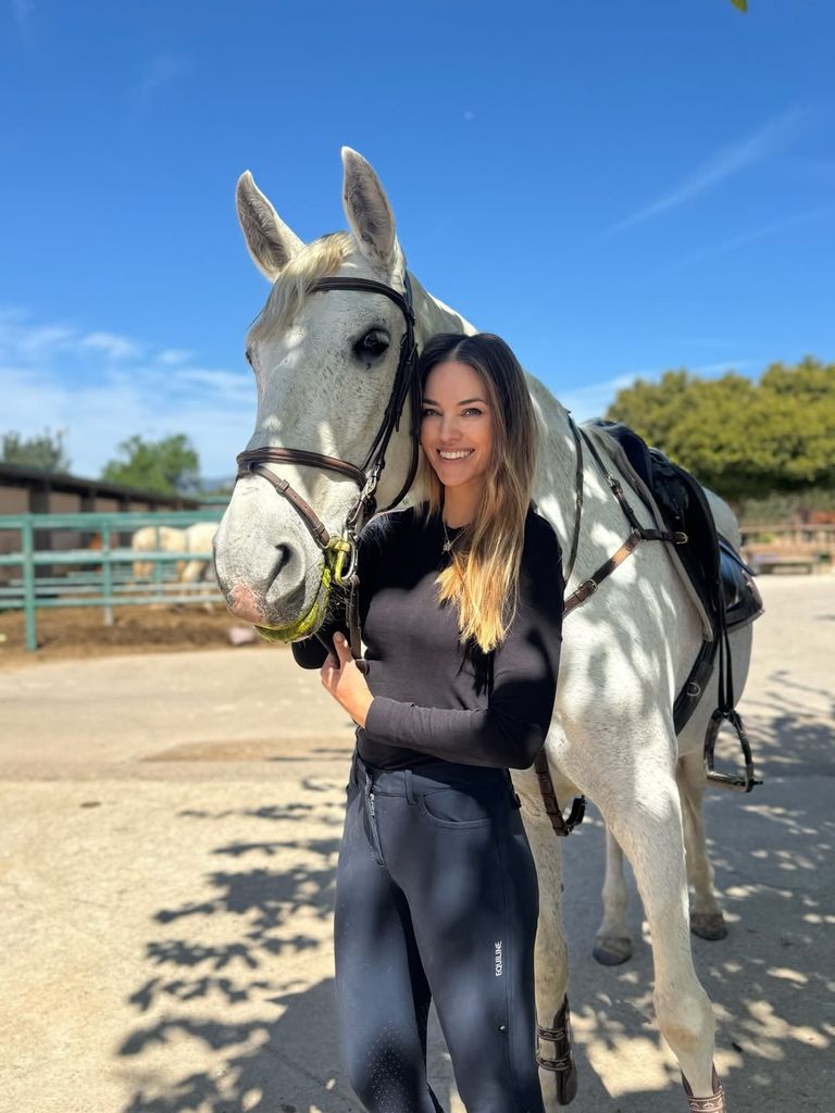 Helen es una gran apasionada de los caballos