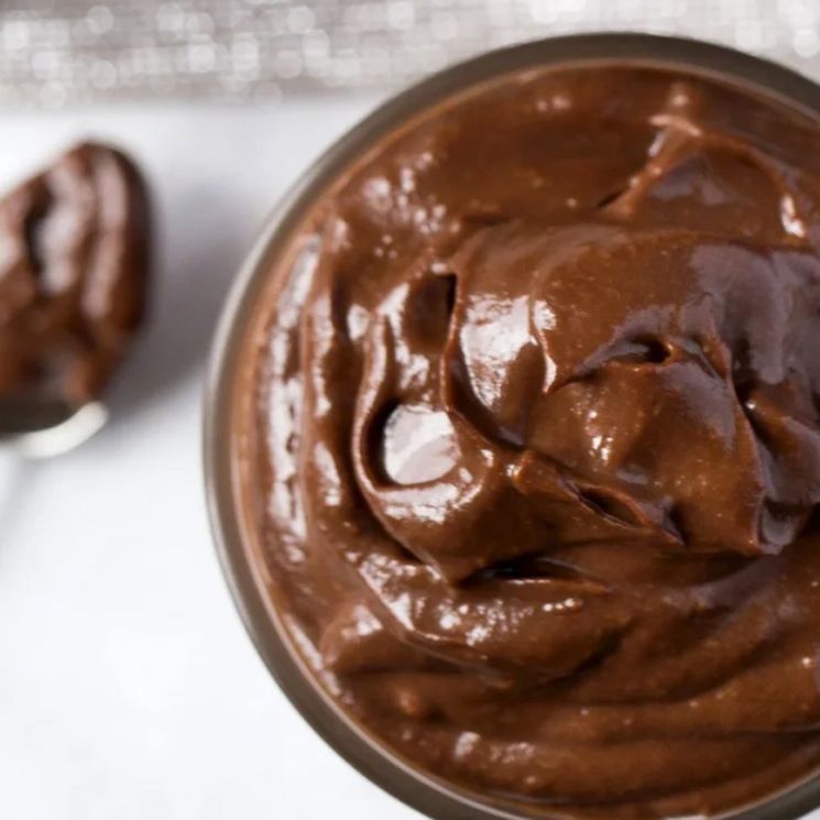 Pudding de chocolate.