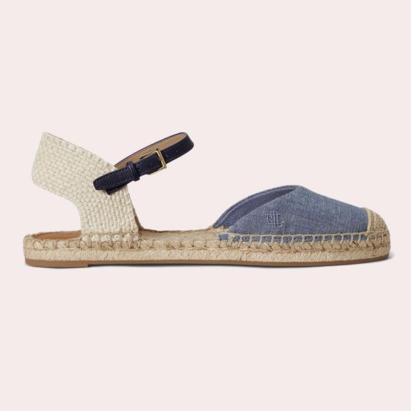 Robby Chambray Espadrille Flat