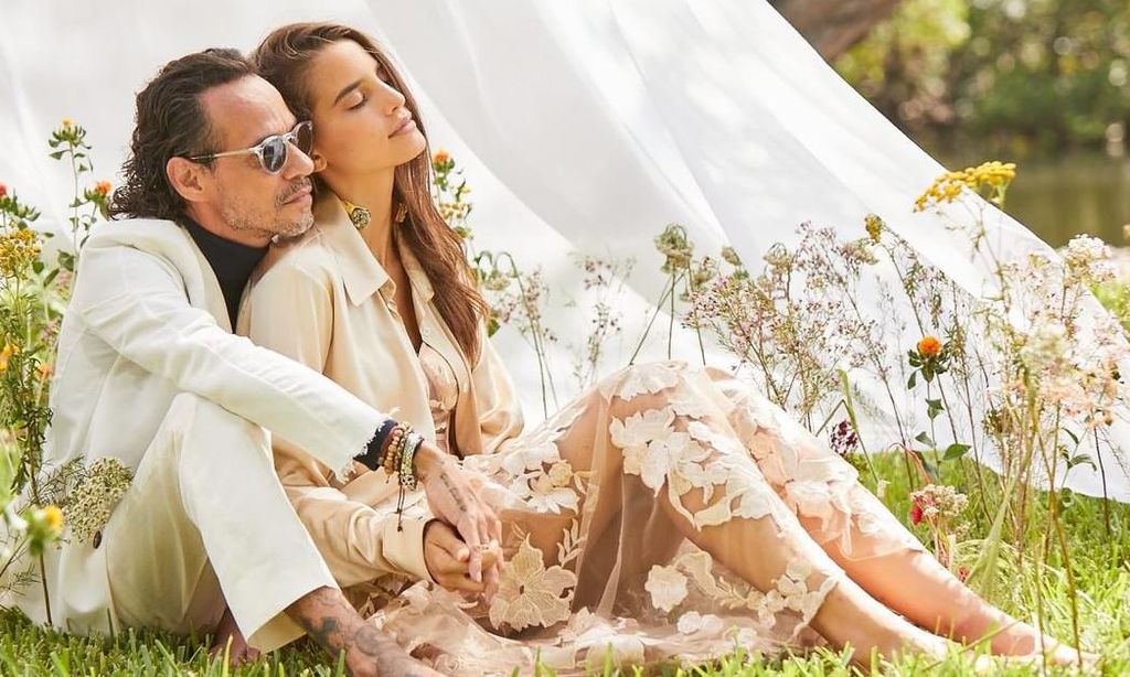marc anthony y modelo