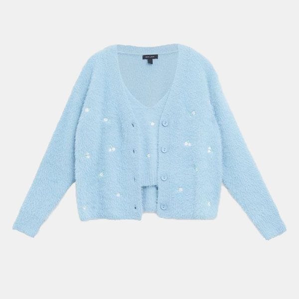chaqueta azul