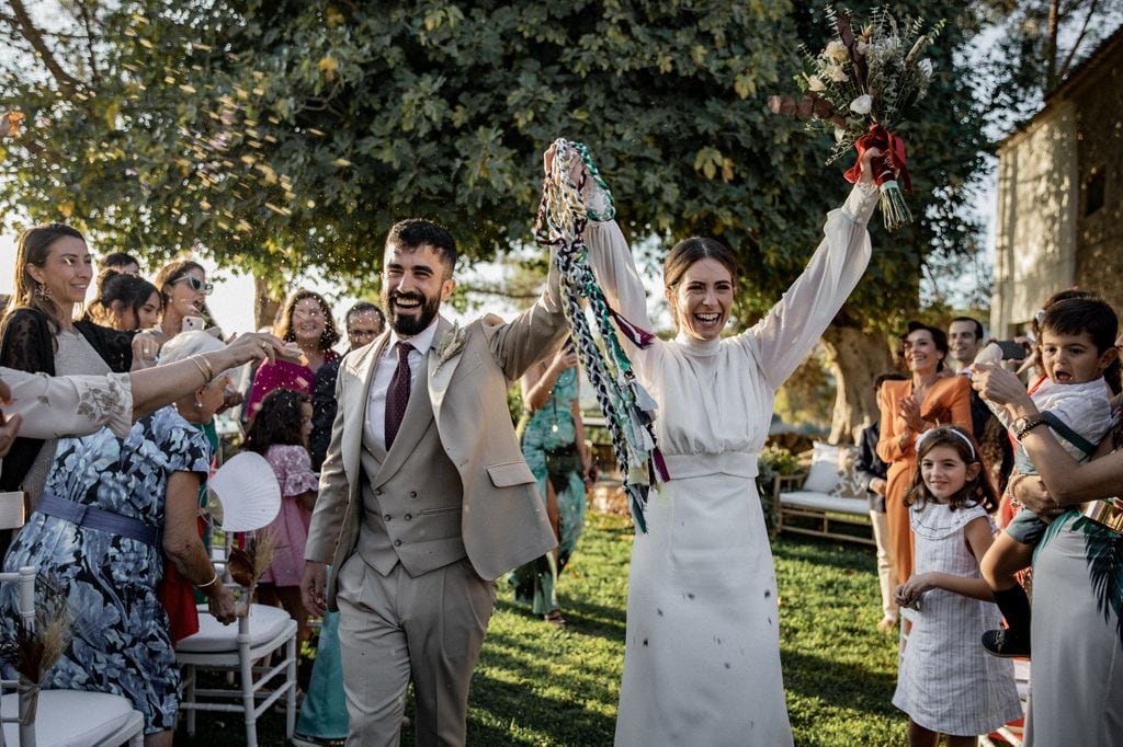 La novia del vestido sencillo y desmontable que vive en Córdoba