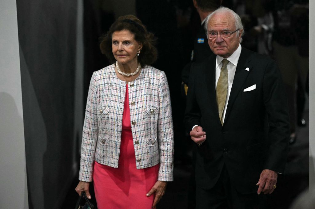Carlos Gustavo y Silvia de Suecia en una foto de archivo