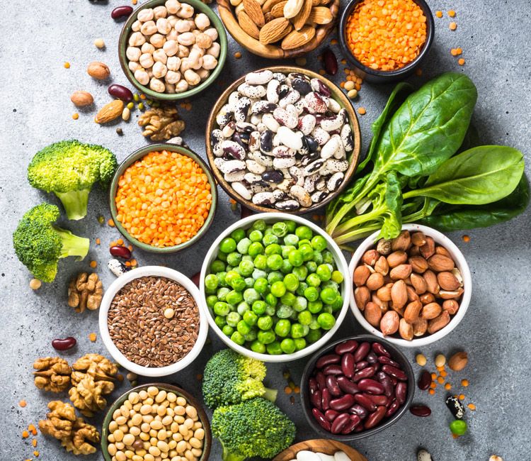 Ingredientes vegetales