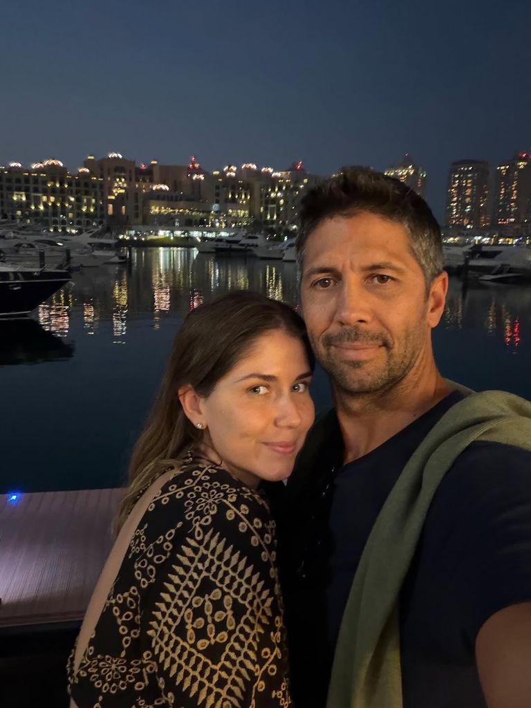 Fernando Verdasco junto a su hermana Ana