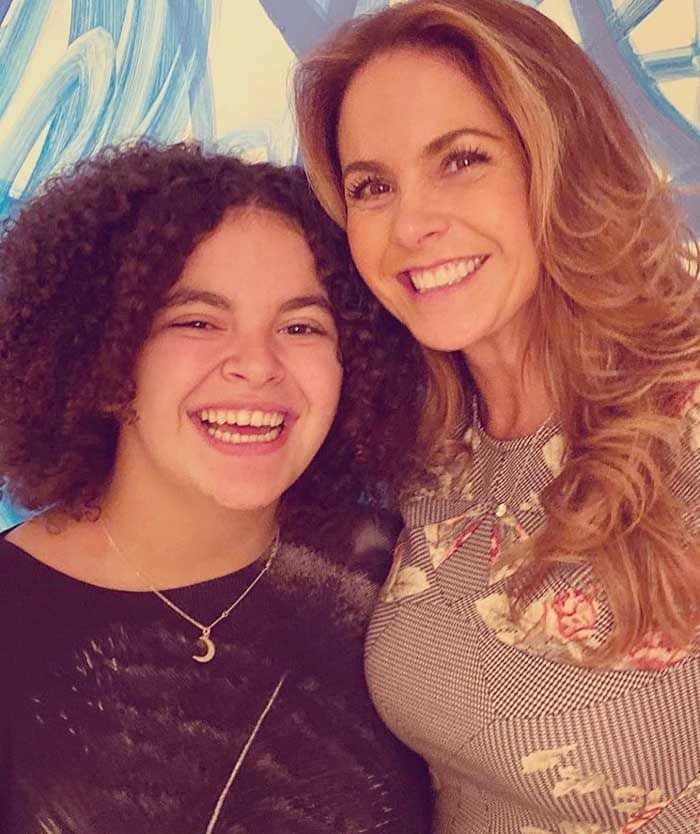 Lucero y su hija 
