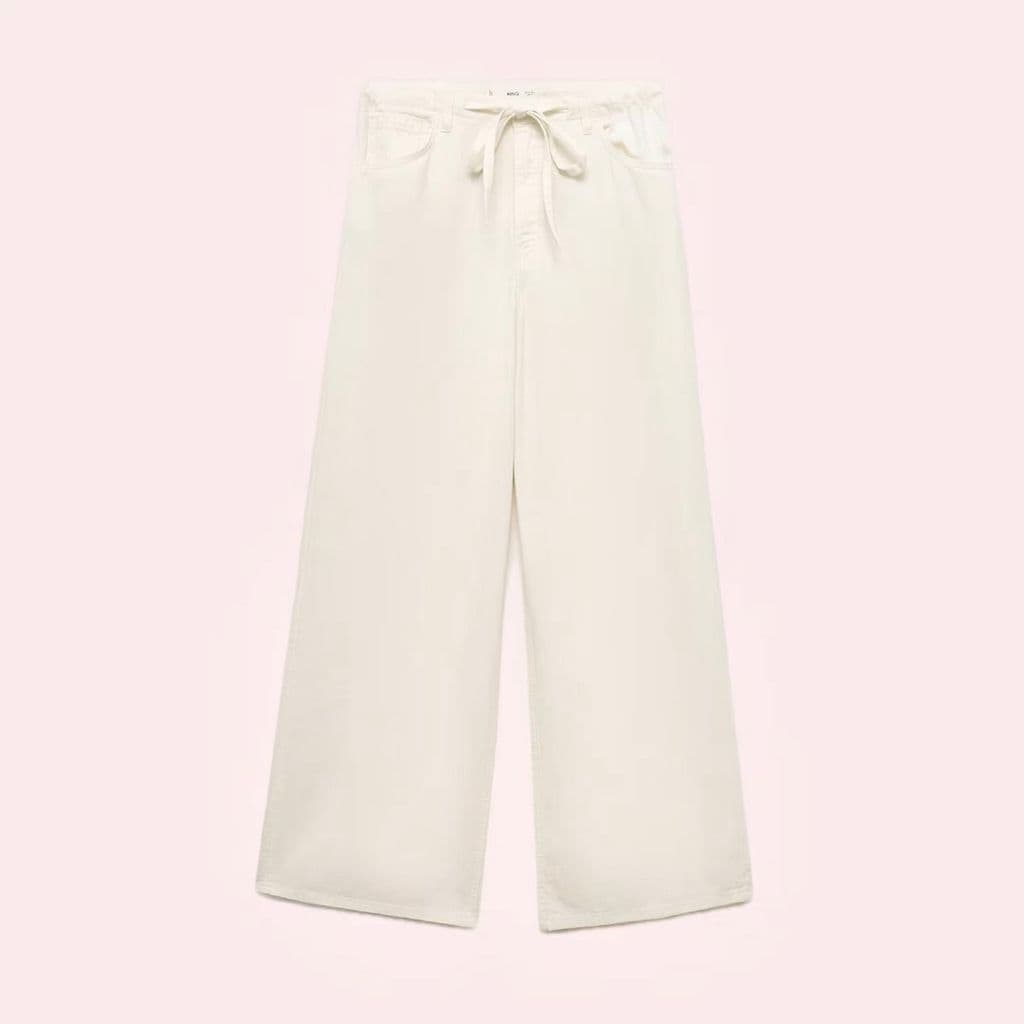 Pantalón wide leg de Mango